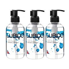 Lubido Water Based Lubricant - 250ml - Triple Pack
